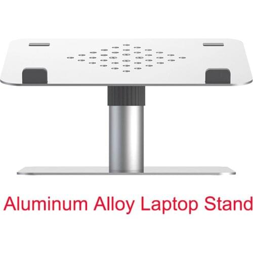 Youpin Aluminum Alloy Laptop Stand Cooling Computer Stand Holder Lift,Rotate Adjustable Strong Stability For 11-17 inch Laptop
