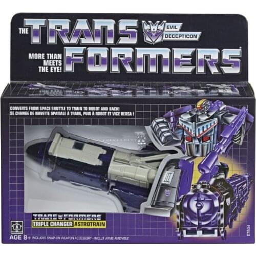 Transformation Walmart limited G1 Reissue Three Change Warrior Big Train Reprint Action Figureals Brinquedos Model