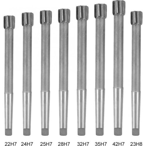H7/H8 Taper Shank Machine Reamer Carbide Grinding Machine Cutting Reamer Reaming Tool