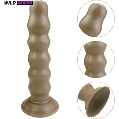 Sex Dildo Anal Plug Thread G-spot Massage Prostate Massage Anal Stimulator Dildo Anal Toys Butt Plug Sex Toys for Women Men Gay