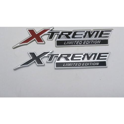 XTREME Limited Edition Emblem Side Fender Rear Trunk Logo Sticker Badge Symbol Car Decal For FJ Cruiser