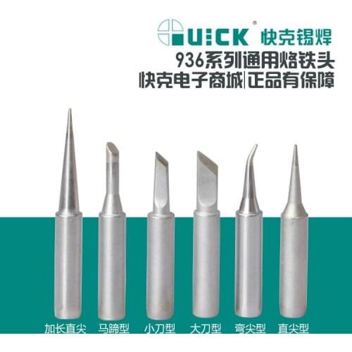 6 Pcs /lot soldering Iron tips for quick 706W