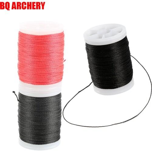 1pcs Archery 110m Fiber Compound Bow String Serving Material Bowstring Protec Compound Hunting Shooting