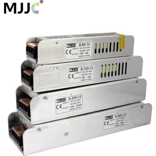 12 Volt Power Supply Unit 110V 220V AC to 12V 5A 60W 12.5A 150W 10A 20A 30A Switching Power Supply LED Strip Light Transformer