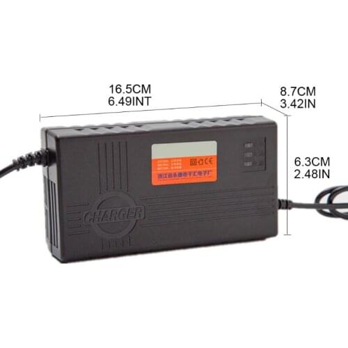 48V 2.5A Lead-acid Battery Charger for Electric Car E-Bike Scooter Bike Power Wholesale