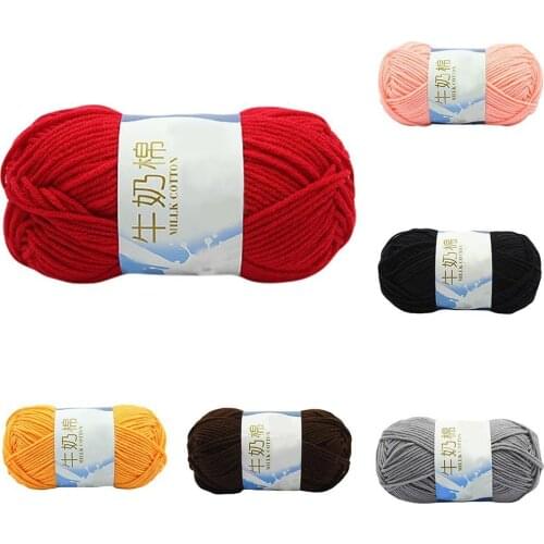 50g Warm Soft Cotton Blend Crochet Knitting Baby Clothes Scarf Hat Sweater Woolen Yarn Clothing Needlework Accessories Products