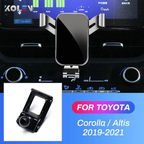 Car Mobile Phone Holder For Toyota Corolla Altis 2019 2020 2021 Auto Gravity GPS Stand Special Mount Air Vent Navigation Bracket