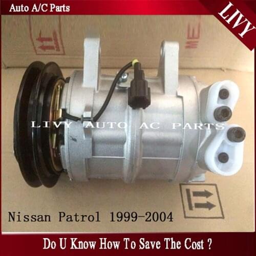DKS-17CH Auto AC Air conditioning Compressor for Nissan Pick up/ NAVARA D22 92600-VK200 92600-VL20A 926000X010 5060120880 813108