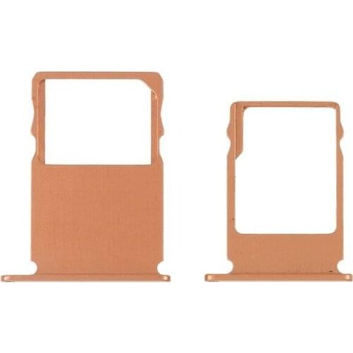 For Nokia 3 2Pcs/Set Silver/Black/Blue/Gold Color SIM And MicrSD Memory Card Tray Holder