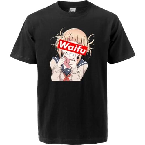 My Hero Himiko Toga T Shirt Academ Boku No Hero Tops Tees Mens New Cotton Casual Japan Anime Cool Harajuku Short Sleeve