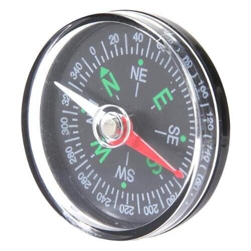 40mm Mini Compass Camping Hiking Outdoor Travel Dia Pocket Compass Navigation Wild Survival Tool Hiker Navigation Gifts