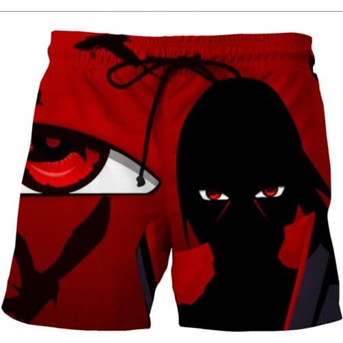 2017 Red Eyes Print Workout Mens 3D Red Shorts S To 6xl Boys Sports Running Jogging Gym Bodybuilding Shorts