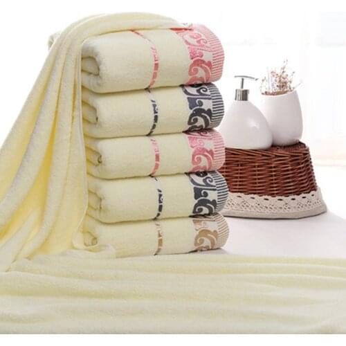 Towel Set Thick Soft Print Bath Hand Hotel Spa Face Kitchen Hair Towel For Adults and Kids toalha de banho havlu toallas recznik