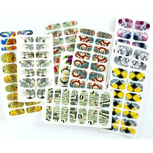 DIY Nail Stickers Water Transfer Nail Stickers Creative Nail DIY New Nail Decoration NailWater Decals Small Flowers Dec