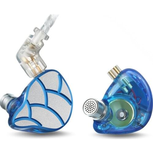 ND N10 4BA 1DD Hybrid Driver HIFI In Ear DJ Monitor Earphone 0.75mm 2 Pin Great for Games Headphone with Microphone for BT20SPRO