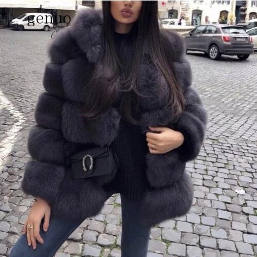 New Fashion Women Fur Coat Winter Warm Plush Teddy Coat Soft Fur Jacket Coat Women Thick Faux Fur Coat Plus Size 4XL