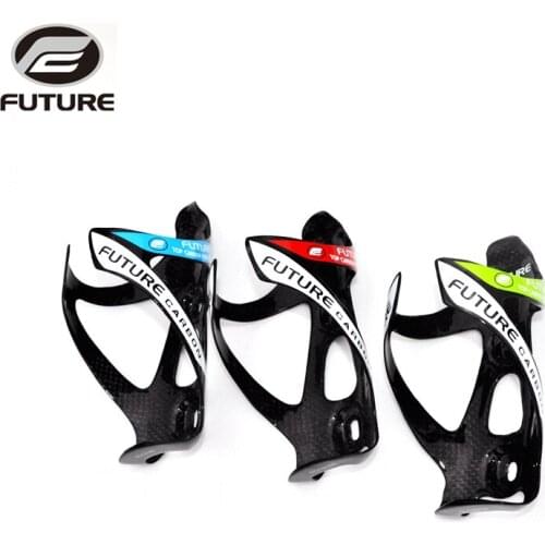 New FUTURE Carbon bottle cage Road Bike Outdoor bicycle Water Bottle Drink Holder Rack Cage 3 Colors Bike Accessories