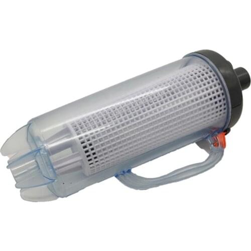 Swimming Pool Cleaner Leaf Catcher Leaf Suction Tank Pool Skimmer Filter Storage Clean Leaves With Filter Basket 24cm Hose