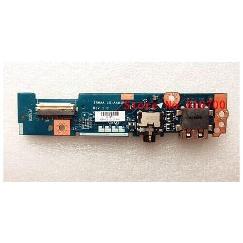 Original For Toshiba E45T M50D-A E55 Audio Jack Card Reader USB Board LS-A481P tested & working perfect