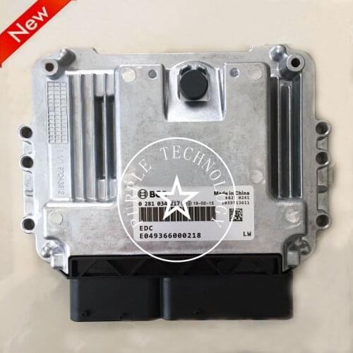 Pickup truck engine computer control ECU board 0281034217 for foton Sup