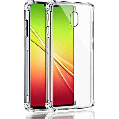 Clear CASE for Samsung Galaxy J7 2018 Phone Anti-Drop Soft Silicone Transparent tpu Back Cover Shell for Samsung J7 2018 5.5inch