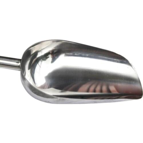 Thick stainless steel ice cream popcorn flour rice feed dried fruit tea shovel tea shop multi-purpose food shovel