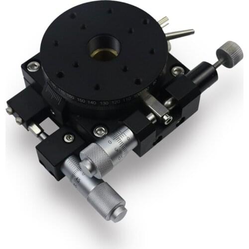 XRG60-L guide rail slide translation rotary micro-motion frame precision manual fine-tuning slide table linear motion