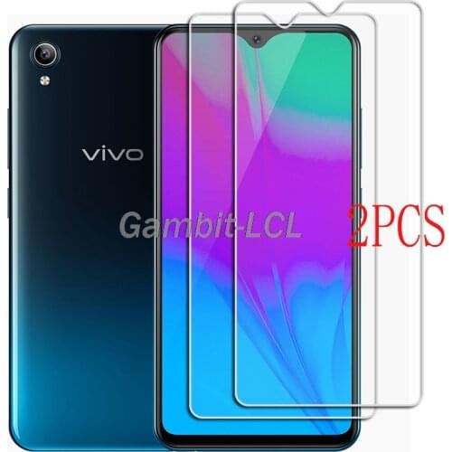 For Vivo Y1s Tempered Glass Protective FOR Vivo Y90 Y91C Screen Protector Phone cover Glass Film