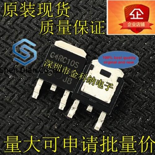 10pcs 100% orginal new in stock Imported G4RC10S IRG4RC10S FET TO252