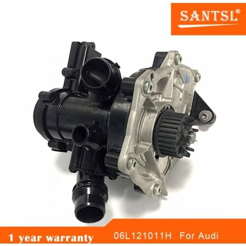 Car Thermostat Electronic Water Pump 06L121111E 06L121111H Fit for A1/A3/S3/A4/S4/A5/S5/A6/S6/A7/Q3/Q5/Q7/TT
