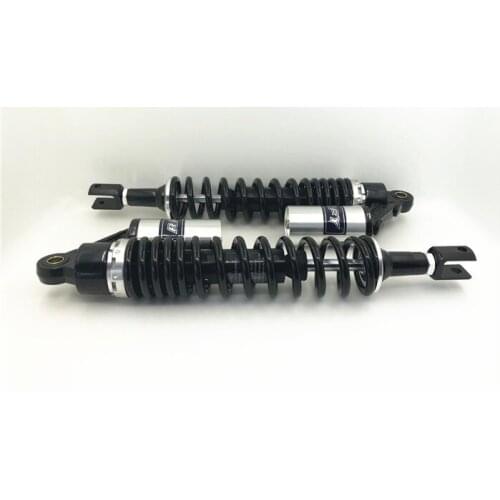 High Quality 390mm 415mm 420mm Motorcycle nitrogen damper 8mm spring air suction for ATV honda suzuki yamahm 1 pair