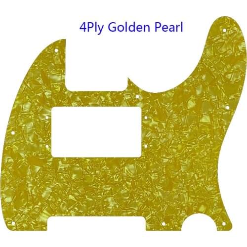 Pleroo Guitar Parts - For Tele Wide Range Route Humbucker Guitar Pickguard Scratch Plate Replacement
