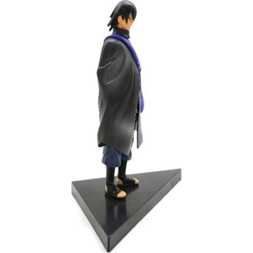 17cm Anime Naruto Uchiha Sasuke Action Figure Q Version PVC Model Toys Doll Bonecos Naruto Anime Figures Children Toys