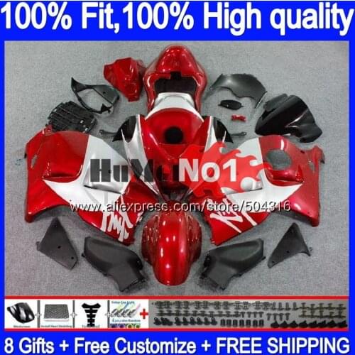 Injection For SUZUKI Hayabusa GSXR 1300 2008 2009 10 11 12 29MC.269 Red silvery GSXR-1300 GSXR1300 08 09 2010 2011 2012 Fairing