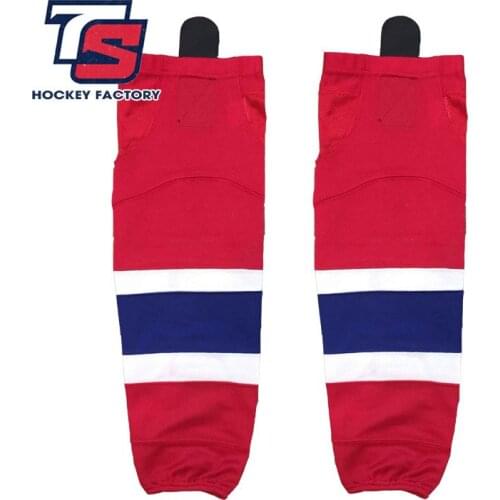 Cool hockey free shipping Breathable Canucks Ice Hockey Socks Cheap Shin Guards W001 high quality men women youth adult