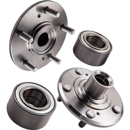 Set of 2 Front Wheel Hub & Bearing Assembly Kit for Honda CRV 1997 1998 1999 2000 2001