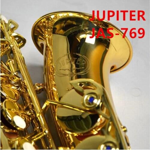 LAIIMAN JPS-769 New Arrival Alto Eb Tune Saxophone Brass Musical Instrument Gold Lacquer Sax With Case Mouthpiece Free Shipping