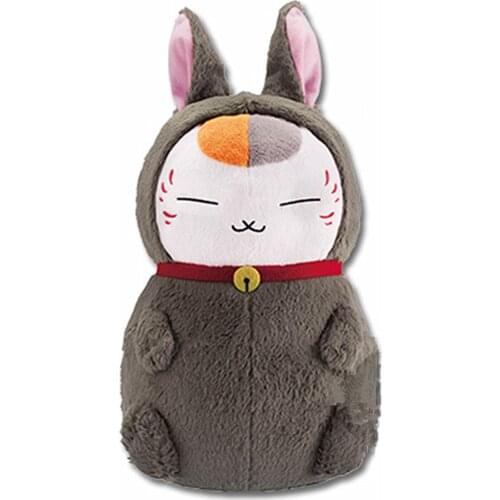 Cute Anime Natsumes Book of Friends Nyanko Sensei Cat Cos Bunny Kids Plush Pillow 35CM Stuffed Animals Toys For Children Gifts