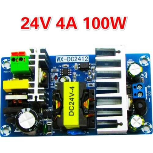 Upgraded 24V 4A High Power Switching Power Supply Board 24V 100W Isolated Power Supply AC-DC Power Supply Module