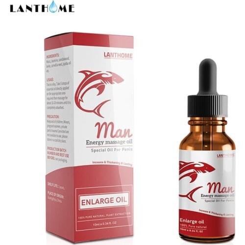 Natural Plant Extracts Penis Enlargement Oils Sex Delay Oils Lubricant Health Care Men Increase Big Dick Growth Thickening Oils
