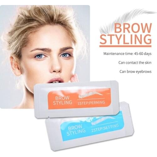 Disposable Brow Styling Kit Eyebrow Lifting Shaping Dye Setting Brows Lift Perming Eyebrow Makeup Cosmetics Tool