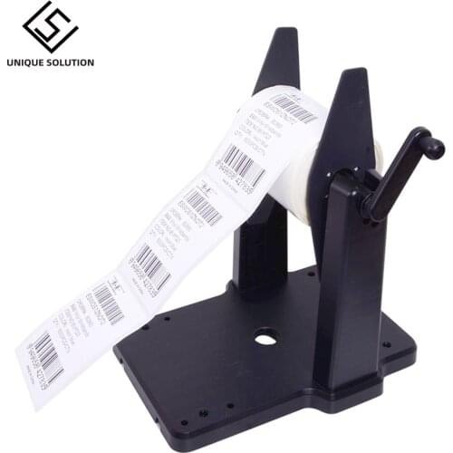 HOW-MARK New Manual Operation Label Rollback Rewinder For Argox TSC Godex Zebra and other Printers, Barcode Printer Paper Stent