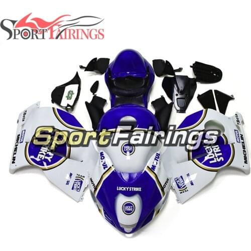 Full Fairing Kit For Suzuki GSXR1300 Hayabusa Year 97 98 99 00 01 02 03 04 05 06 07 ABS Motorcycle Bodywork Gloss Blue White New