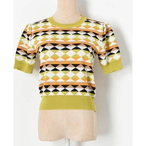 Prowow Women's Knitted T-shirts