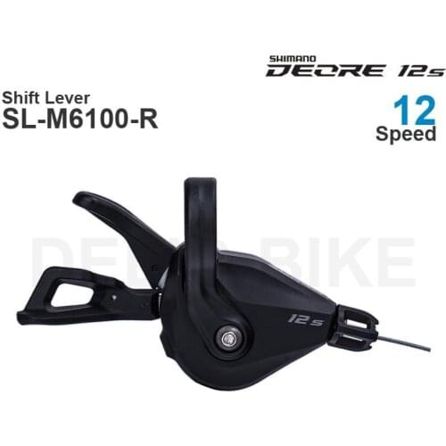 SHIMANO DEORE M6100 12v Shifter- RAPIDFIRE PLUS - Right Shift Lever - Clamp Band - 12-speed Original parts