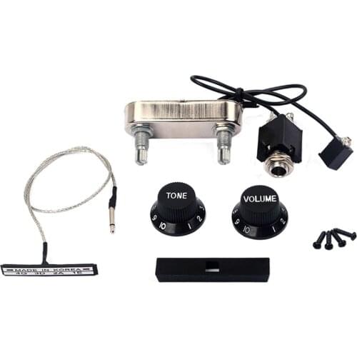 Replacement Electric Violin Piezo Pickup Preamp For Violinist Accessory