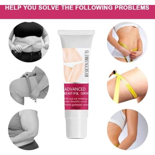 Body Care Slimming Cream For Body Care Massage Reduce Cellulite Shaping Cream Skin Health Care Cream Lose Weight Burning Fat 20g