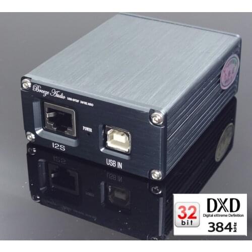 XMOS 208 Asynchronous USB to Coaxial Optical Digital Interface Second Generation TCOX Temperature Compensated Crystal Oscillator