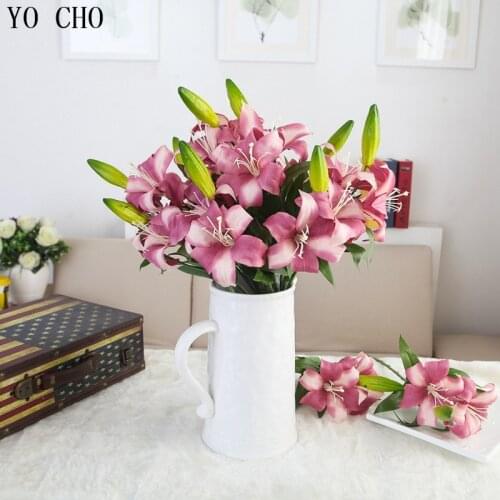 YO CHO Artificial Lilies