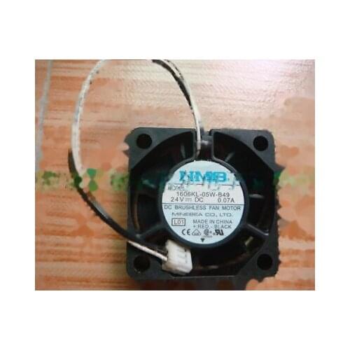 1pc new fan 1606KL-05W-B49 24V 0.07A NMB 40*40*15 freeship